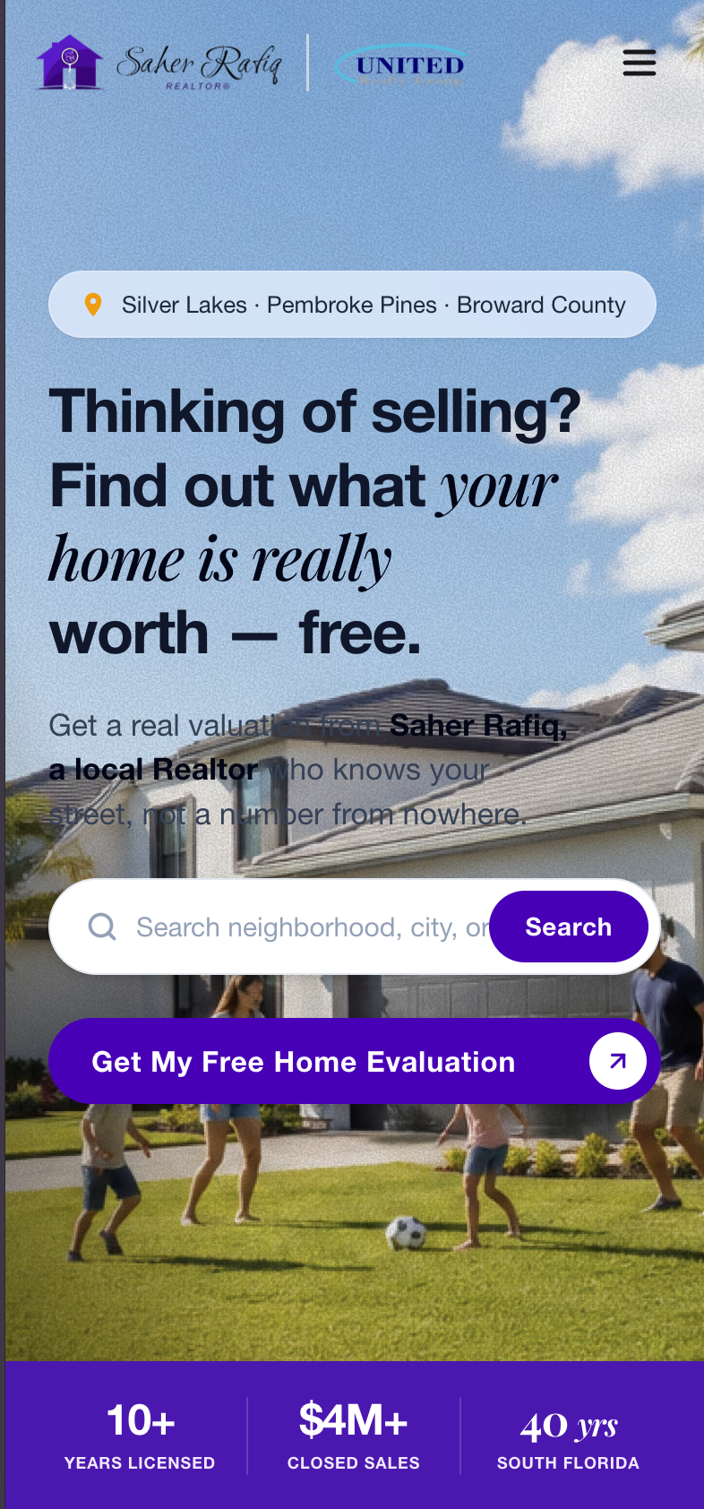Saher Rafiq Realtors Mobile